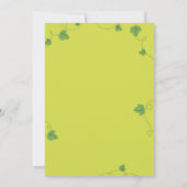 Invitation Soirée de dégustation de vin à l'occasion du 40e a (Dos)