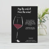 Invitation Soirée de Dégustation de Vins (Debout devant)