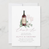 Invitation Soirée de Dégustation de Vins (Devant)