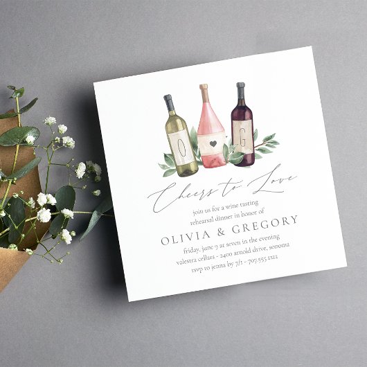 Invitation Soirée de Dégustation de Vins