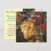 INVITATION SOIRÉE DE DÉGUSTATION DE VINS DU VIEUX VIGNOBLE (Devant / Derrière)