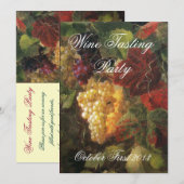 INVITATION SOIRÉE DE DÉGUSTATION DE VINS DU VIEUX VIGNOBLE (Devant / Derrière)