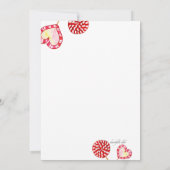 Invitation Soirée de fête d'anniversaire (Dos)