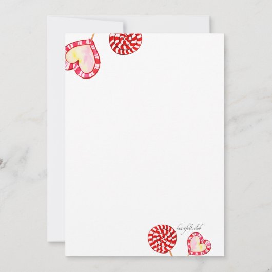 Invitation Soirée de fête d'anniversaire (Dos)