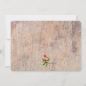 Invitation Soirée De Fêtes Élégante (Dos)