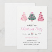 Invitation Soirée de Filles de Noël  (Devant / Derrière)