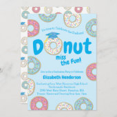 Invitation Soirée de fin d'études (Devant / Derrière)