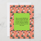 Invitation Soirée de fin d'études du Sushi (Dos)