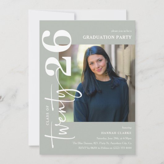 Invitation Soirée de fin d'études photo 225 (Devant)