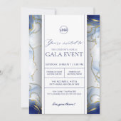 Invitation Soirée de gala de levée de fonds d'une entreprise (Devant)