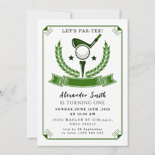Invitation Soirée de golf