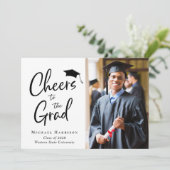 Invitation Soirée de Grad Photo Grad Grad (Debout devant)