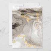 Invitation  Soirée de graduation des infirmières en gris et e (Dos)