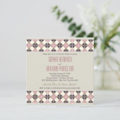 Invitation Soirée de groupe Art déco Mariage (Debout devant)