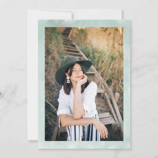 Invitation Soirée de jardin lunaire rétro été Sweet 16 (Dos)