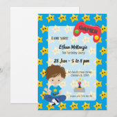 Invitation Soirée de jeu (Devant / Derrière)