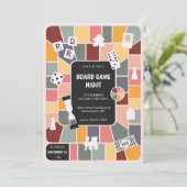Invitation Soirée de jeu de plateau rétros (Debout devant)