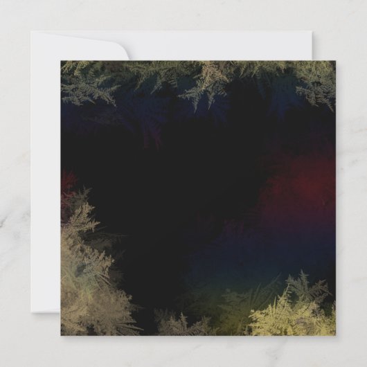 Invitation Soirée de la retraite de Starry Forest (Dos)