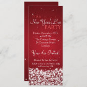 Invitation Soirée de la Soirée de la Saint-Sylvestre (Devant / Derrière)