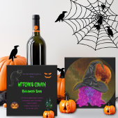 Invitation Soirée de la sorcière de Halloween