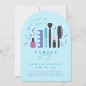Invitation Soirée de manucure et de maquillage Spa (Devant)