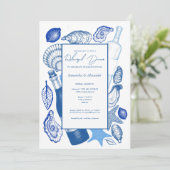 Invitation Soirée de Mariage des huîtres (Debout devant)