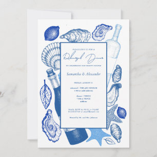 Invitation Soirée de Mariage des huîtres