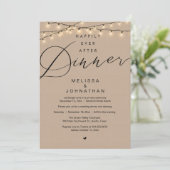 Invitation Soirée de Mariage Happily Ever After (Debout devant)