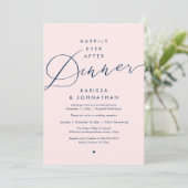 Invitation Soirée de Mariage Happily Ever After (Debout devant)
