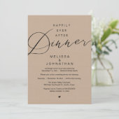 Invitation Soirée de Mariage Happily Ever After (Debout devant)