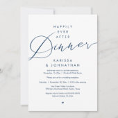 Invitation Soirée de Mariage Happily Ever After (Devant)