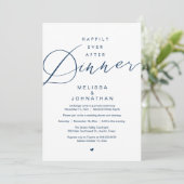 Invitation Soirée de Mariage Happily Ever After (Debout devant)