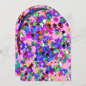 INVITATION SOIRÉE DE MASQUERADE VÉNITIENNE DE LA SAINT-VALENT (Devant / Derrière)