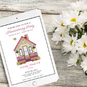 Invitation Soirée de ménage de la nouvelle maison