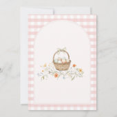 Invitation Soirée de nidification des filles roses Préparer l (Dos)