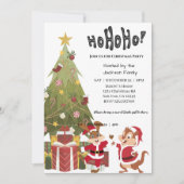 Invitation Soirée de Noël (Devant)