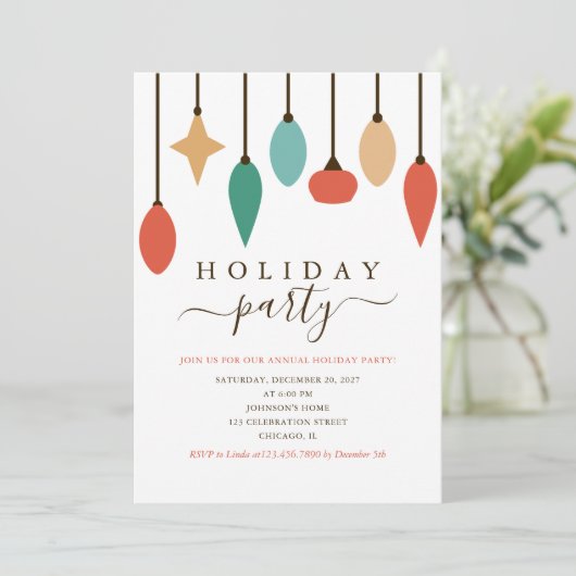 Invitation Soirée de Noël (Debout devant)