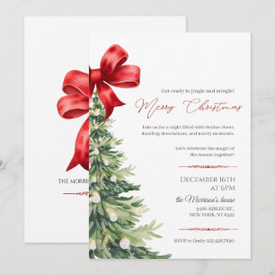 Invitation Soirée de Noël