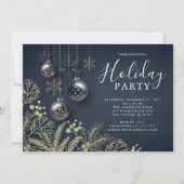 Invitation Soirée de Noël (Devant)