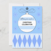 Invitation Soirée de Noël (Devant)