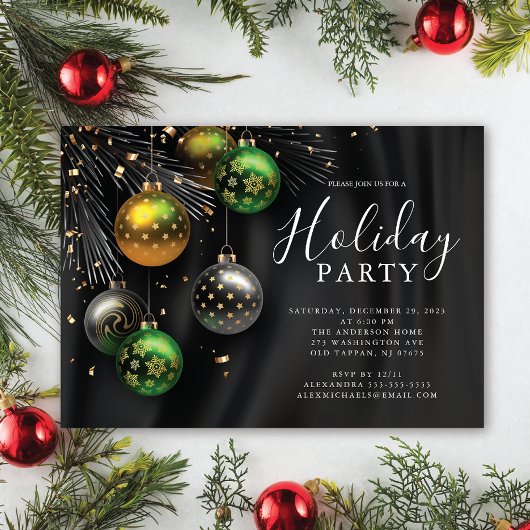 Invitation Soirée de Noël