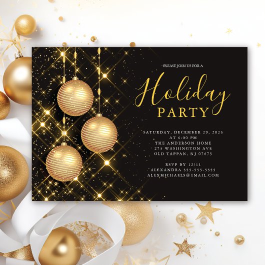 Invitation Soirée de Noël