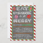 Invitation Soirée de Noël (Devant)