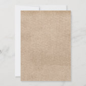 Invitation Soirée de Noël (Dos)