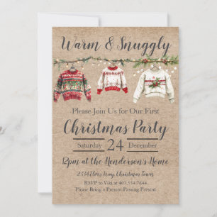 Invitation Soirée de Noël