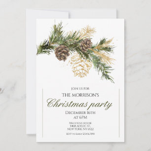 Invitation Soirée de Noël