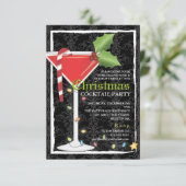 Invitation Soirée de Noël à l'élégante Red Martini (Debout devant)