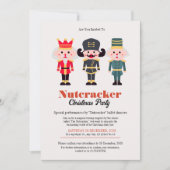 Invitation Soirée de Noël à Noix de Noisette (Devant)