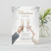 Invitation Soirée de Noël au Champagne (Debout devant)