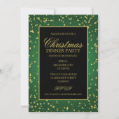 Invitation Soirée de Noël aux points de la Parties scintillan (Devant)